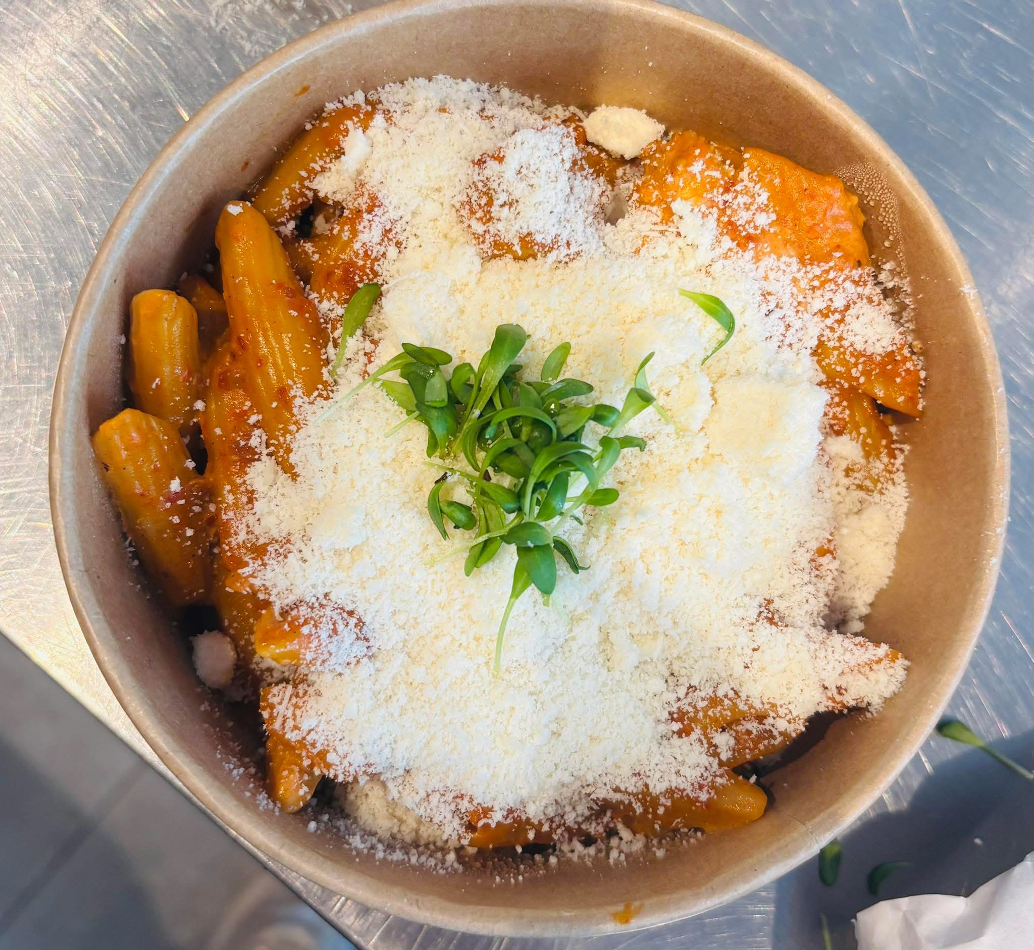 Bowl pâtes fromage