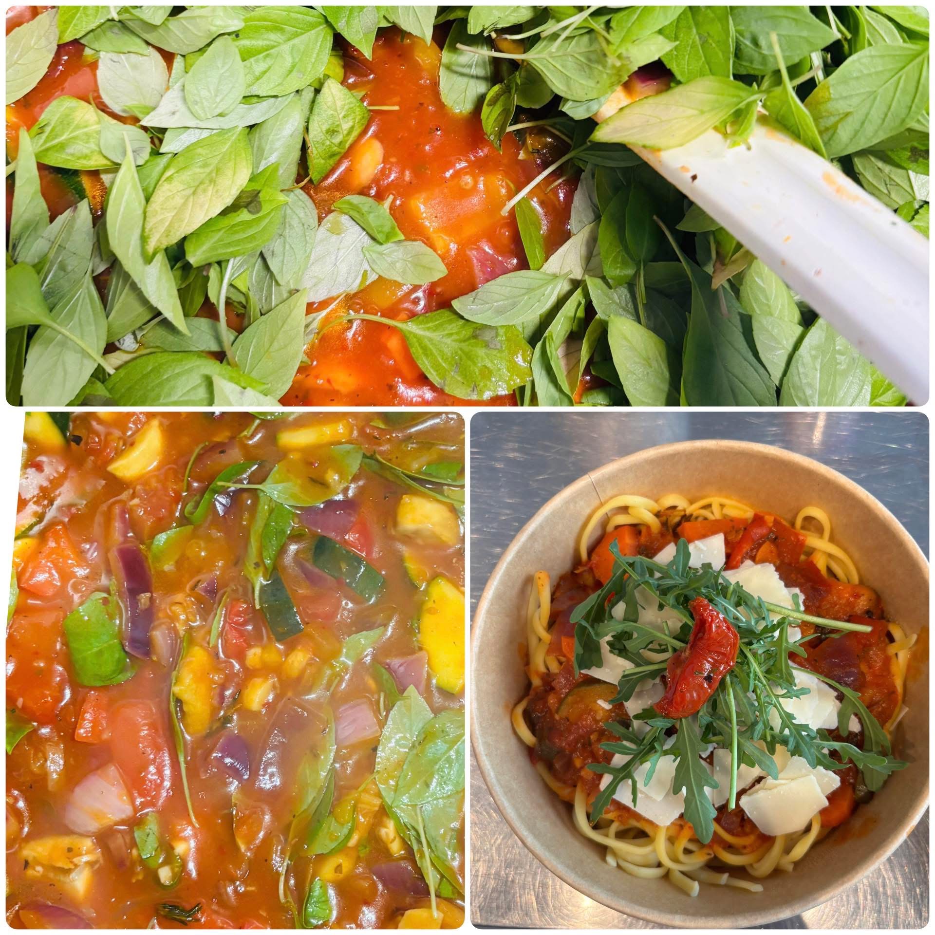 Bowl pâtes tomates