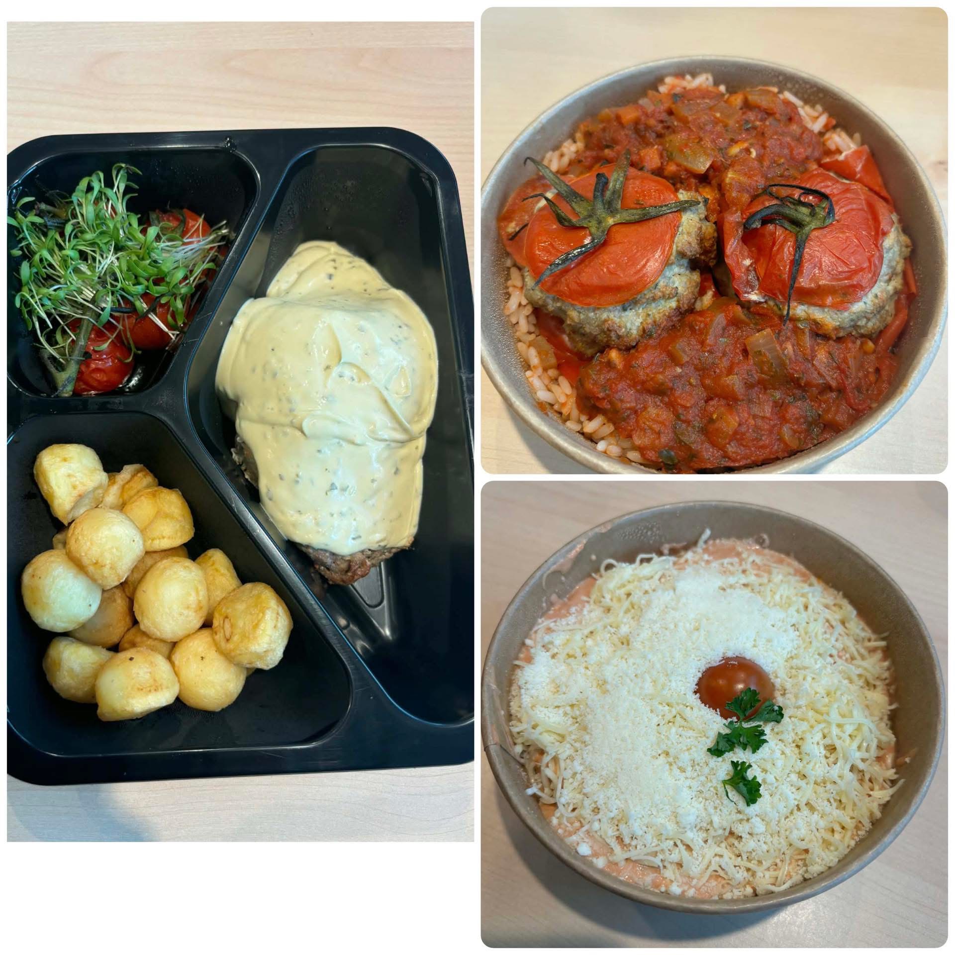 Plats traiteur variés